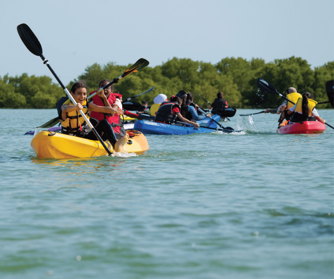 Kayaking in Qatar
