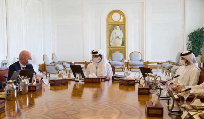 HH The Amir Chairs Meeting of the Board of Directors of the Supreme Committee for Delivery and Legacy