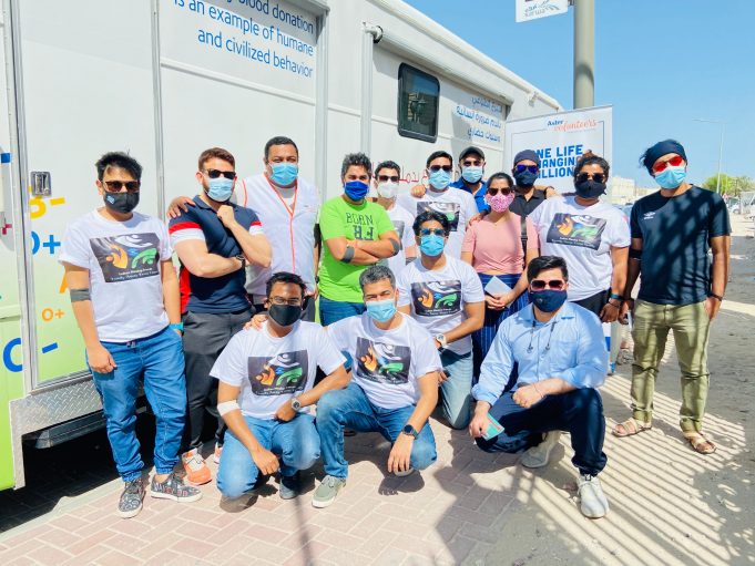 Blood Donation Camp Organized by Qatar Bloggers –Photographers and Indian Meetup Friends (IMF)