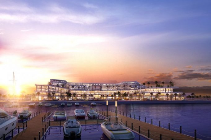 Construction work of Mazaya Marina Plaza project in Lusail City begins