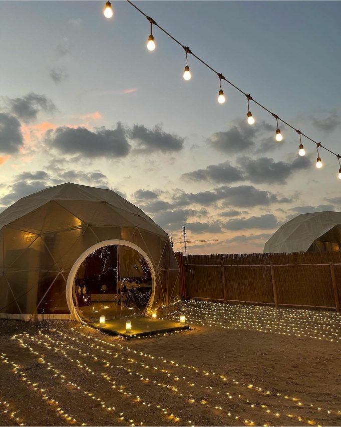 Desert Rose VIP Dome Tent