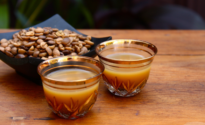 The Art of Making Arabic coffee
