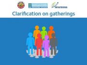 Guidelines on Gatherings by MOPH