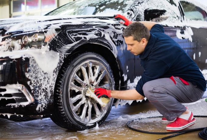Ministry of Commerce and Industry has banned car washing in Public and Private parking lots