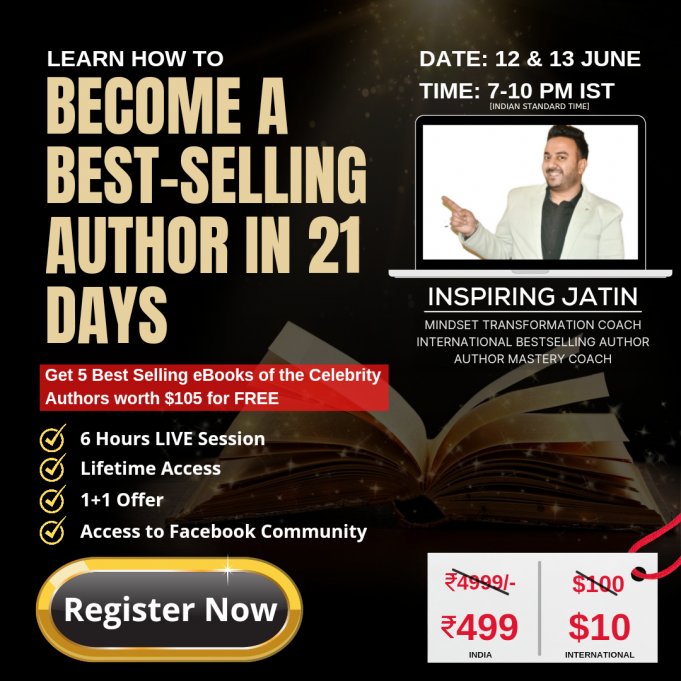 Become a Best Selling Author in 21 Days