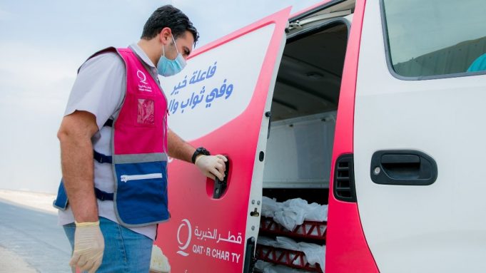 SC volunteers support Qatar Charity and vaccination roll-out