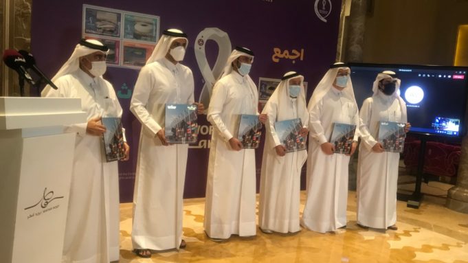 Second release of official FIFA World Cup Qatar 2022™ postage stamps features iconic venues