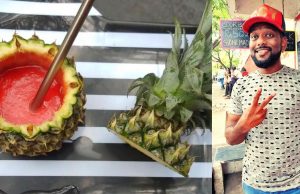 “Eat Raja”-A zero-waste juice shop serves the fruit juices inside the fruit Shell