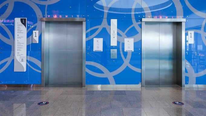 Doha Festival City unveils touchless elevators