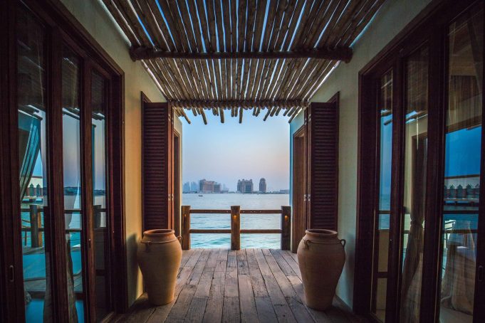 Experience Private Bungalow Dining over Water in Qatar