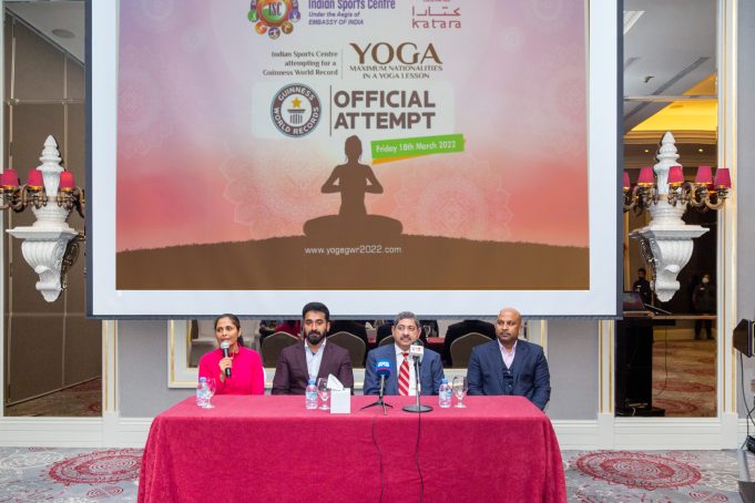 Indian Sports Center (ISC) to attempt a Guinness World Record for Maximum Nationalities in a Yoga Lesson