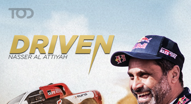 TOD Releases “DRIVEN” Featuring Nasser Al-Attiyah: Highlights The Arab’s Path to Becoming a World Champion