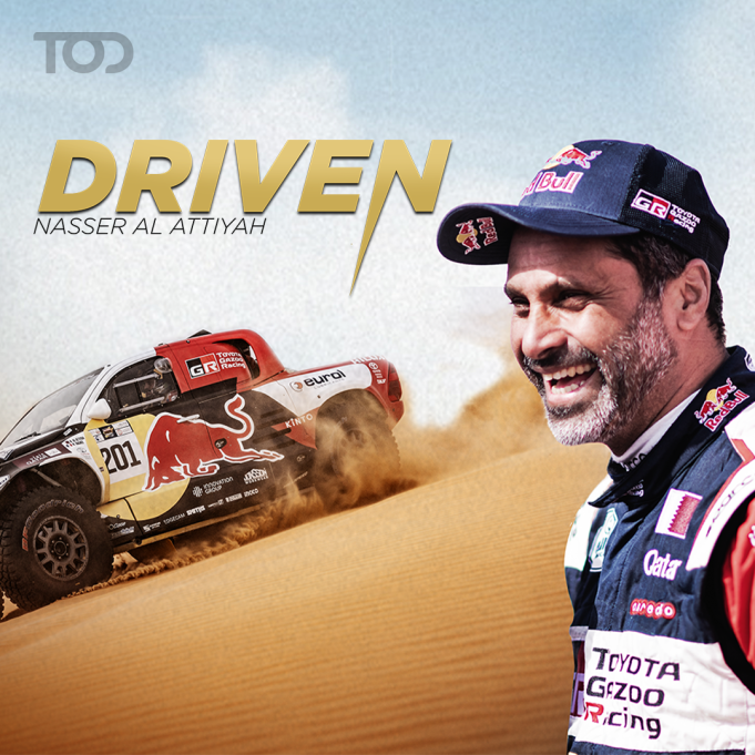 TOD Releases “DRIVEN” Featuring Nasser Al-Attiyah: Highlights The Arab’s Path to Becoming a World Champion